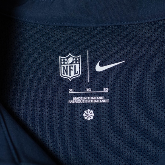 Men's Nike Chicago Bears Sideline Coach Quarter-Zip Top - Picture 3 of 5